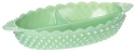 Mosser Glass 702RJadeite Gigi Hobnail Set 702 Relish Tray Jadeite