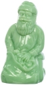 Mosser Glass 704Jadeite Santa Kneeling 704 Jadeite