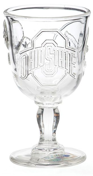 Mosser Glass 740GCrystal Ohio State Buckeyes 740 Goblet Crystal