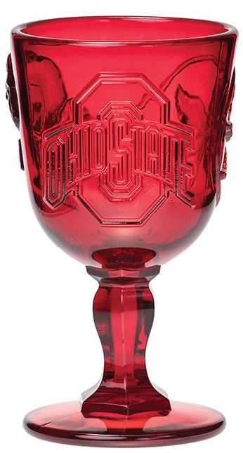 Mosser Glass 740GScarlet Ohio State Buckeyes 740 Goblet Scarlet