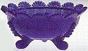 Mosser Glass 915FBCobalt Footed Set 915 Fruit Bowl Cobalt Blue