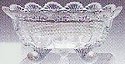 Mosser Glass 915FBCrystalOpal Footed Set 915 Fruit Bowl Crystal Opal
