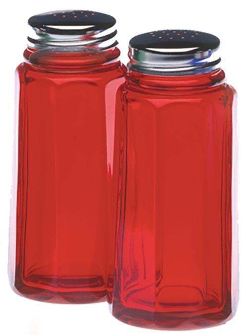 Mosser Glass 930Red Salt and Pepper 930 Red