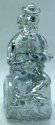 Mosser Glass PerformerToby Performer Clown Toby Crystal Carnival Figurine