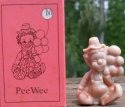 Mosser Glass PeeWeeM Pee Wee Clown M Chocolate Clown Figurine