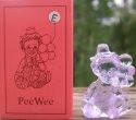 Mosser Glass PeeWeeE Pee Wee Clown E Heatherbloom Clown Figurine