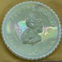 Mosser Glass PeeWeePlateA Pee Wee Clown Plate A Custard Carnival Clown Plate