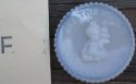 Special Sale SALEPeeWeePlateF Mosser Glass Pee Wee Plate F Fawn Clown Plate
