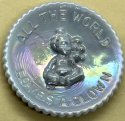 Special Sale SALEPeeWeePlateZ Mosser Glass Pee Wee Plate Z Pewter Carnival Clown Plate