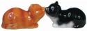 Mwah 93402 Cat Cats Salt and Pepper Shakers