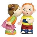 Mwah 93452 Kissing Kids Salt and Pepper Shakers