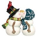 Mwah 93460 Snowpeople Salt and Pepper Shakers