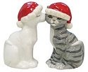 Mwah 93474 Cats in Santa Hats Salt and Pepper Shakers