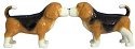 Mwah 93903 Beagles Salt and Pepper Shakers