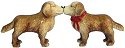 Mwah 93904 Golden Retrievers Salt and Pepper Shakers