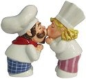 Mwah 93914 Chef Couple Salt and Pepper Shakers