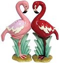 Mwah 93921 Flamingos Salt and Pepper Shakers