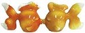 Mwah 93922 Goldfish Salt and Pepper Shakers