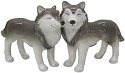 Mwah 93936 Wolves Salt and Pepper Shakers