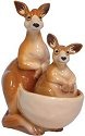 Mwah 93940 Kangaroos Salt and Pepper Shakers