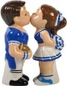 Mwah 93972 Football Player and Cheerleader Salt and Pepper Shakers