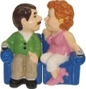 Mwah 93981 Couch Couple Salt and Pepper Shakers