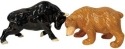 Mwah 93992 Bull and Bear Salt and Pepper Shakers