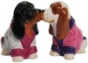 Mwah 94408 Basset Hounds in Robes Salt and Pepper Shakers