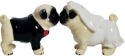 Mwah 94427 Wedding Pug Pugs Salt and Pepper Shakers