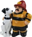 Mwah 94432 Fireman and Dalmatian Salt and Pepper Shakers