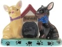 Mwah 94440 Chihuahuas Salt and Pepper Shakers and Toothpick Holder Set