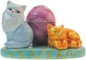 Mwah 94441 Cats Salt and Pepper Shakers and Toothpick Holder Set