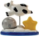 Mwah 94445 Over the Moon Salt and Pepper Shakers and Toothpick Holder Set