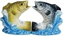 Mwah 94451 Bass Splash Salt and Pepper Shakers