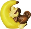 Mwah 94456 Monkey and Banana Salt and Pepper Shakers