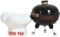 Mwah 94480 Kiss The Cook Salt and Pepper Shakers