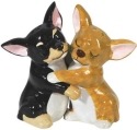 Mwah 94486 Hugging Chihuahuas Salt and Pepper Shakers