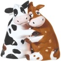 Mwah 94490 Hugging Cows Salt and Pepper Shakers
