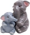 Mwah 94504 Hugging Elephants Salt and Pepper Shakers