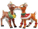 Mwah 94514 Christmas Reindeers Salt and Pepper Shakers