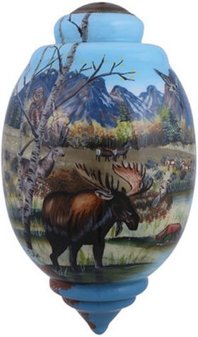 Ne'Qwa Art 7144108 North American Wildlife Ornament LE