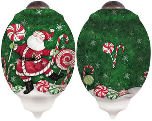 Ne'Qwa Art 7151173 Santa's Peppermint Fun Ornament