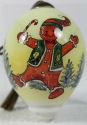 Ne'Qwa Art 441PTSWi Gingerbread Man Ornament