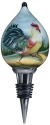 Ne'Qwa Art 7000130 Vineyard Rooster Wine Stopper