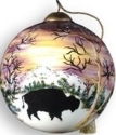 Ne'Qwa Art 7000612 Buffalo Ornament