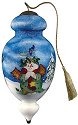 Ne'Qwa Art 7000784 God Bless America Ornament