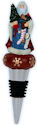 Ne'Qwa Art 7121400 Music Santa Wine Stopper