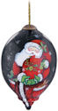 Ne'Qwa Art 7131107 Santa Snuggles Ornament