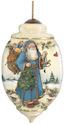 Ne'Qwa Art 7131128 Victorian Santa Ornament