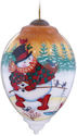 Ne'Qwa Art 7131161 Fishin' Friends Ornament